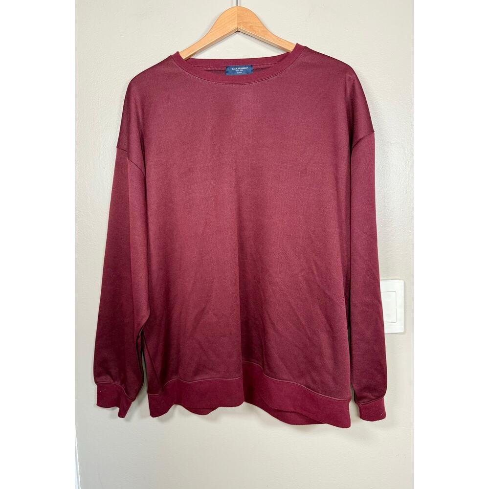 Back Number Japan Long Sleeve Boxy Crewneck XL